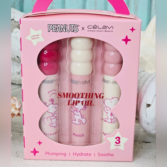 Peanuts Other - Peanuts x Célavi Smoothing Lip Oil Set